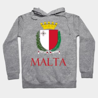 Malta - Coat of Arms Design Hoodie